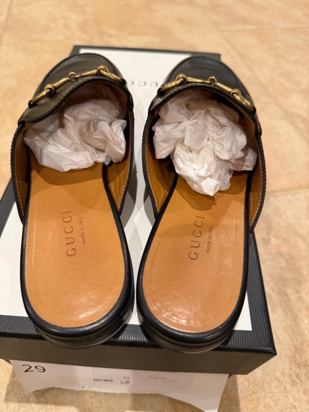 Gucci Women’s Princeton slipper Black size 36 - Picture 5 of 12